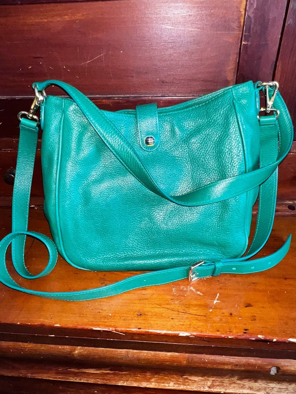 Stylish Talbots Leather Crossbody Bag - Women's Shoulder Purse